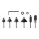 Bosch kanten- en afschuinfrezenset 6 mm schacht 6 stuks-4