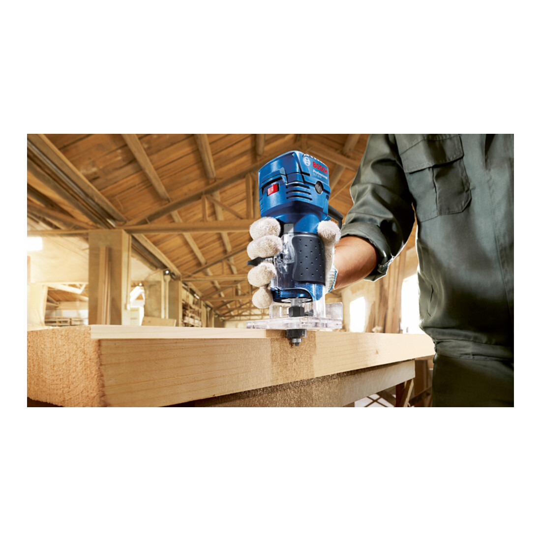 Bosch Kantenfräse GLF 55-6