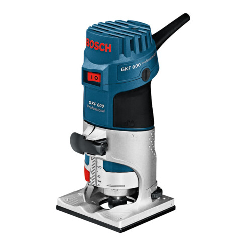Bosch kantenfrees GKF 600 met werkmanskoffer