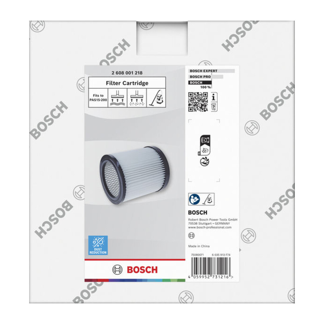 Bosch Kartuschenfilter F8 für Staubsauger