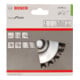 Bosch Kegelbürste Heavy for Inox gezopft rostfrei 115 mm 0,35 mm 12500 U/min M14