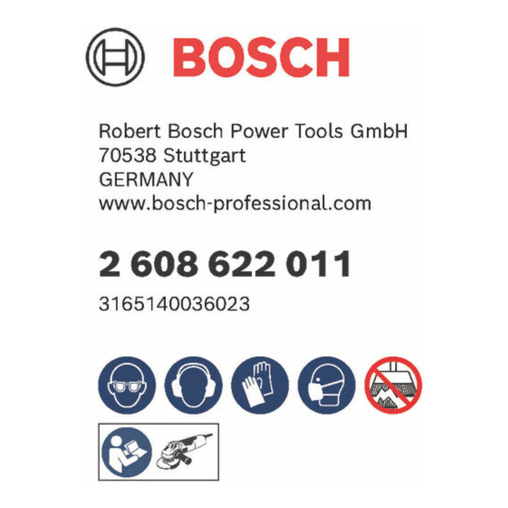 Bosch Kegelbürste Heavy for Metal gezopft 100 mm 0,5 mm 12500 U/min M14