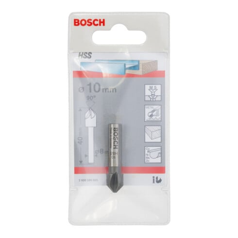 Bosch HSS-Kegelsenker, Sechskantschaft, 1/4 Zoll Schaft