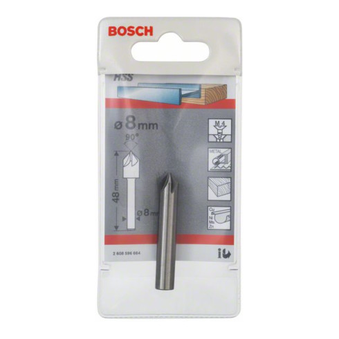 Bosch HSS-Kegelsenker, zylindrischer Schaft