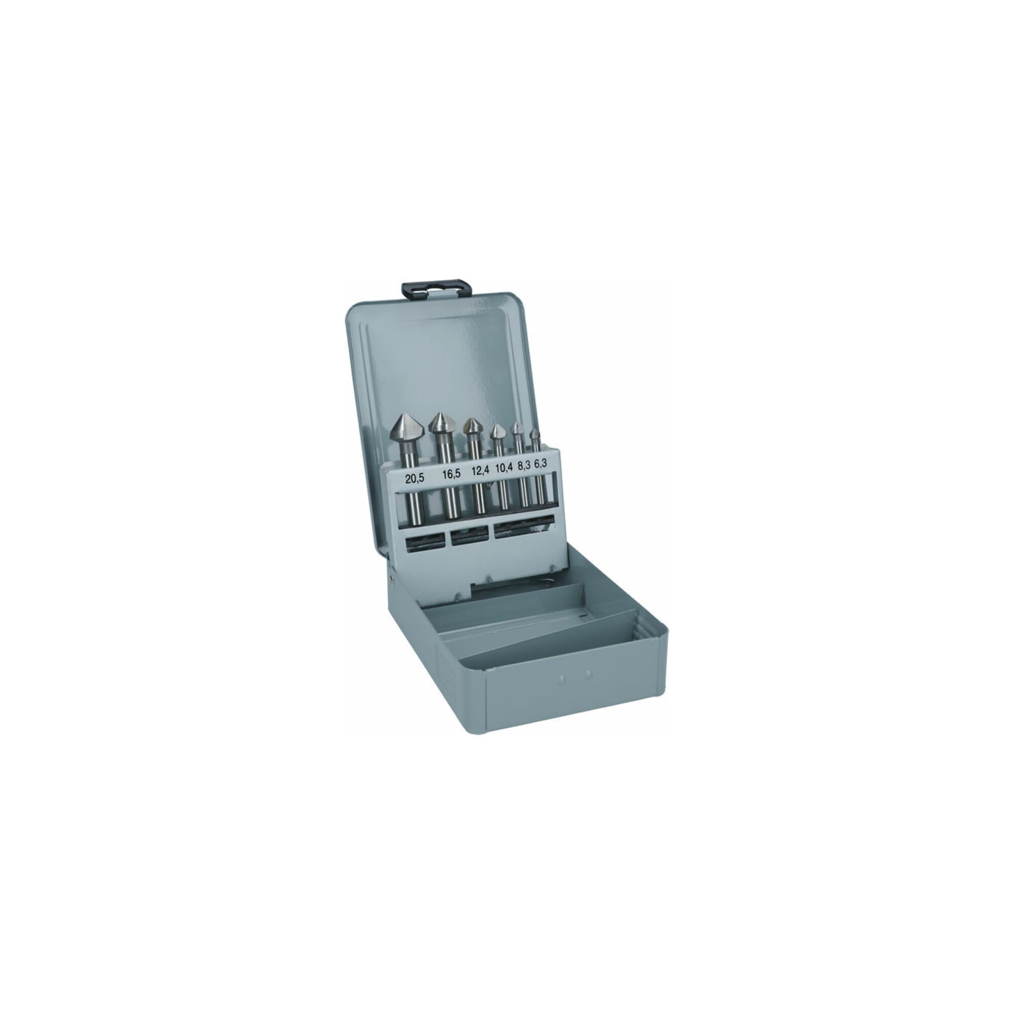 Bosch Kegelsenker-Set 6-teilig 45 63 mm / 5-10 mm / 6,3 - 20,5 mm