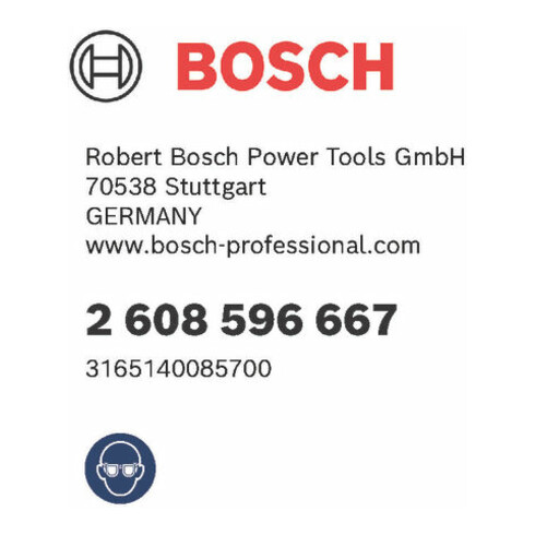 Bosch Kegelsenker-Set mit zylindrischem Schaft 3-teilig 50 mm 6-8 mm 8, 10 12 mm