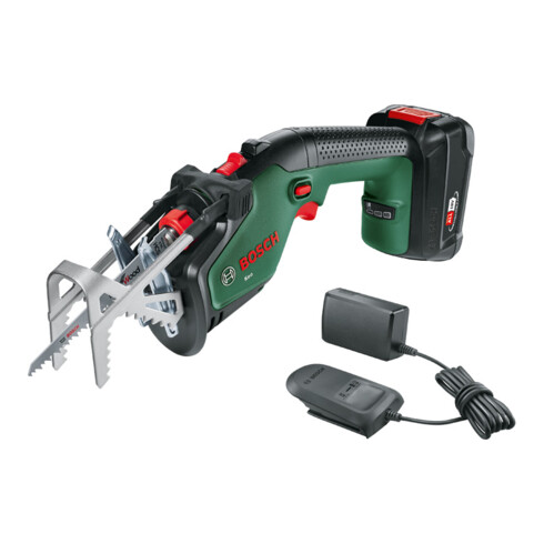 Bosch Keo accutuinzaag: 1x PBA 18V 2.0Ah W-B accupack