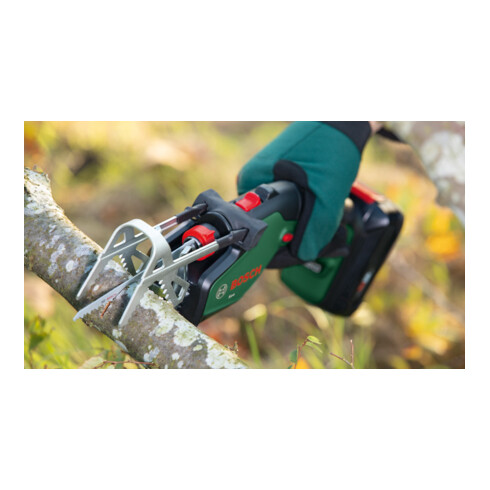 Bosch Keo accutuinzaag: 1x PBA 18V 2.0Ah W-B accupack