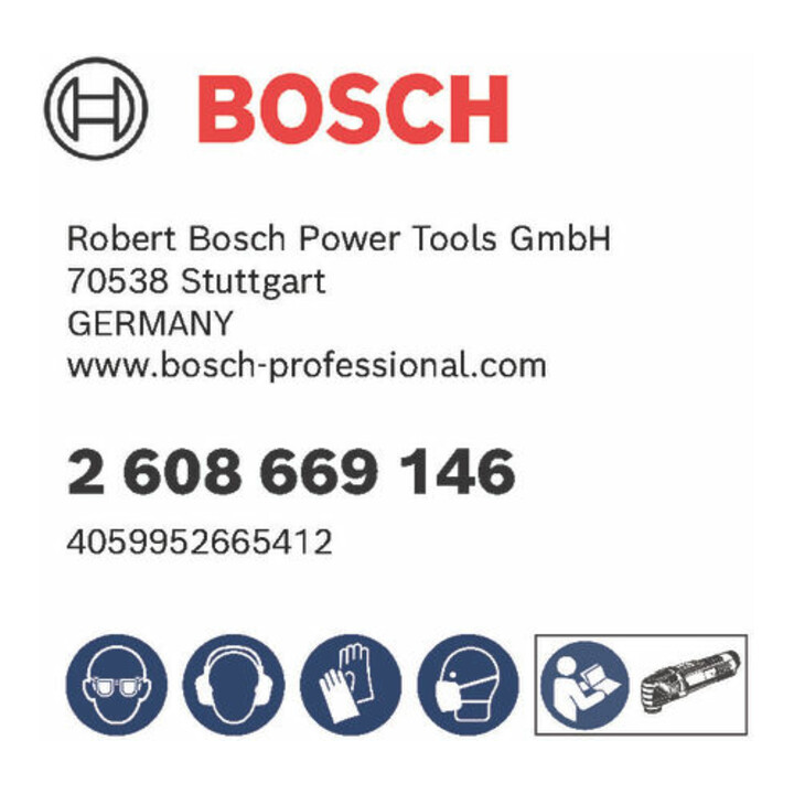 Bosch Kit d'accessoires RB - 9ER SET O