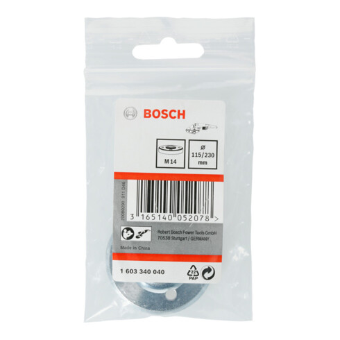 Bosch klemmoer voor haakse slijper