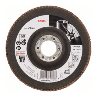 Bosch klepschijf X581 Best for Inox, recht
