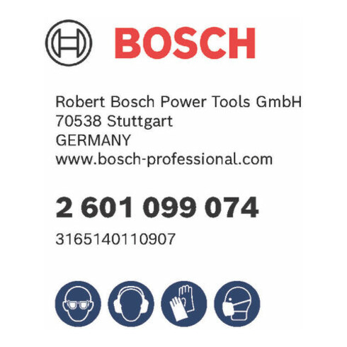 Bosch Klettgewebeersatz für Schleiffinger
