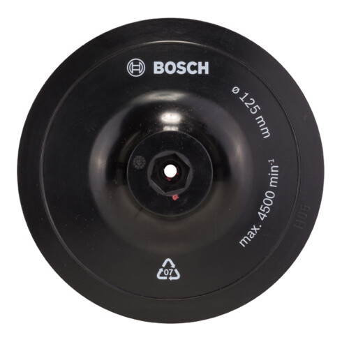 Bosch Klettverschlussteller 125 mm 8 mm