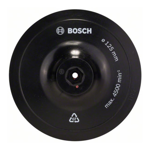 Bosch klitschijf 125 mm 8 mm
