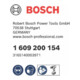 Bosch klitschijf 125 mm 8 mm