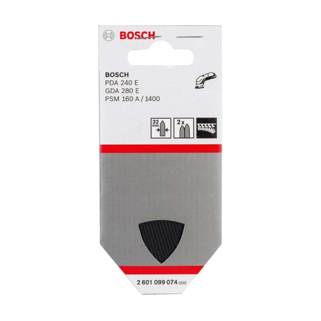 Bosch klittenband vervanger voor slijpvingers