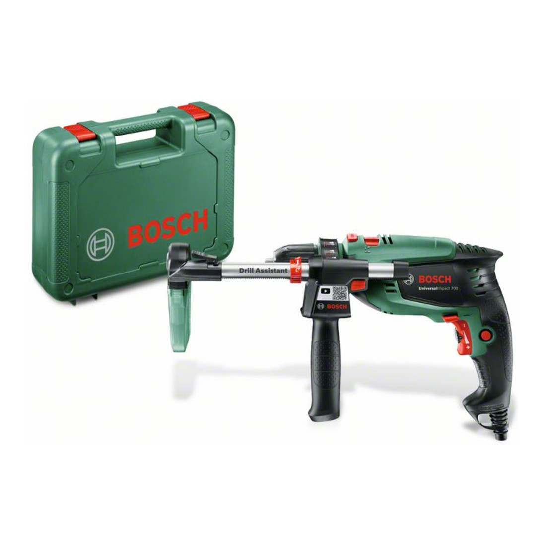 Bosch klopboormachine UniversalImpact 700, met Drill Assistant