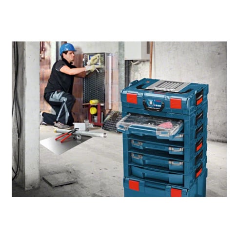 Bosch koffersysteem i-BOXX 72, 316 mm lengte, 357 mm breedte en 72 mm hoogte