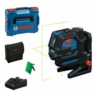 Bosch Kombilaser GCL 12V-50-22 CG con 1 x Batteria GBA 12V 2.0Ah in L-BOXX