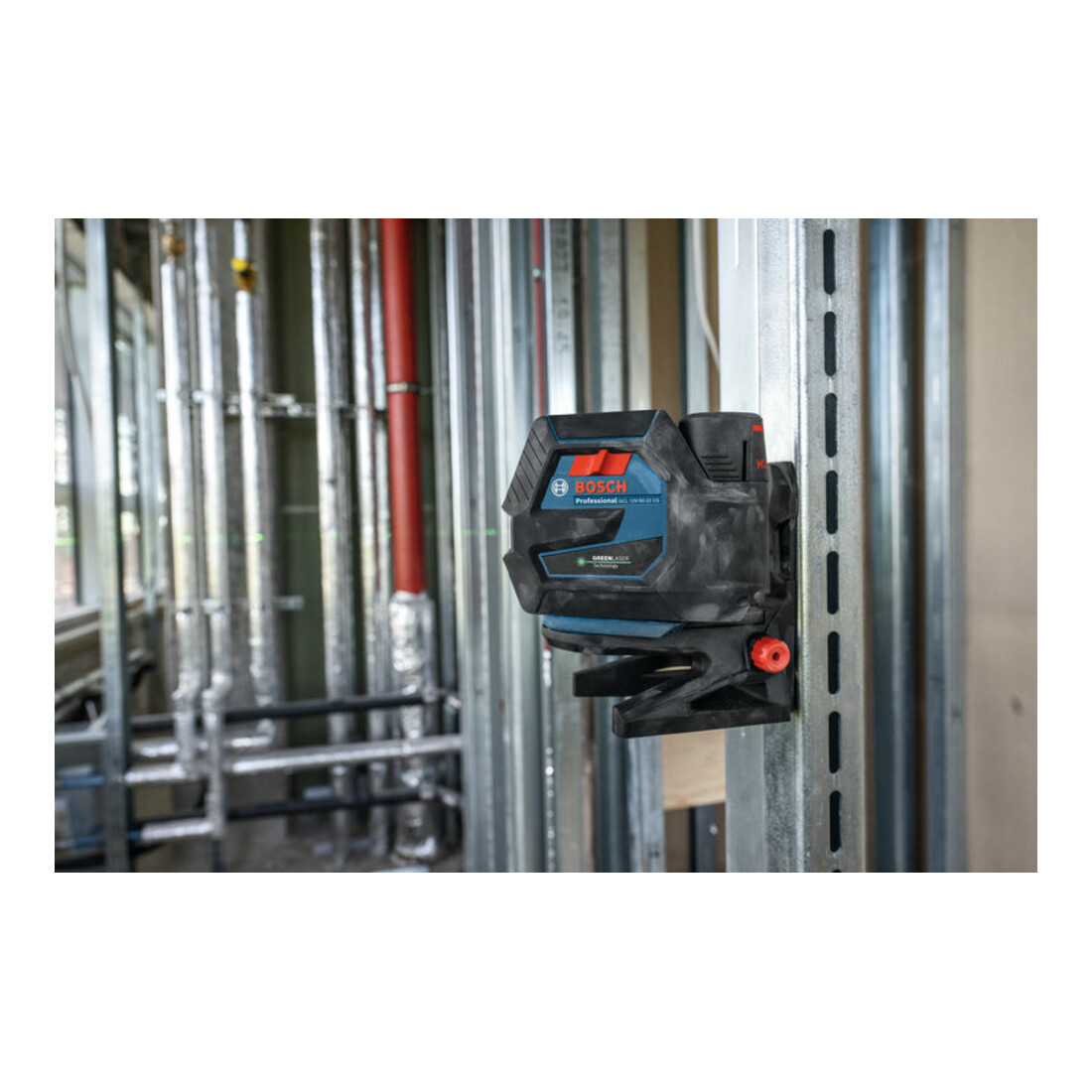 Bosch Kombilaser GCL 12V-50-22 CG con 1 x Batteria GBA 12V 2.0Ah in L-BOXX