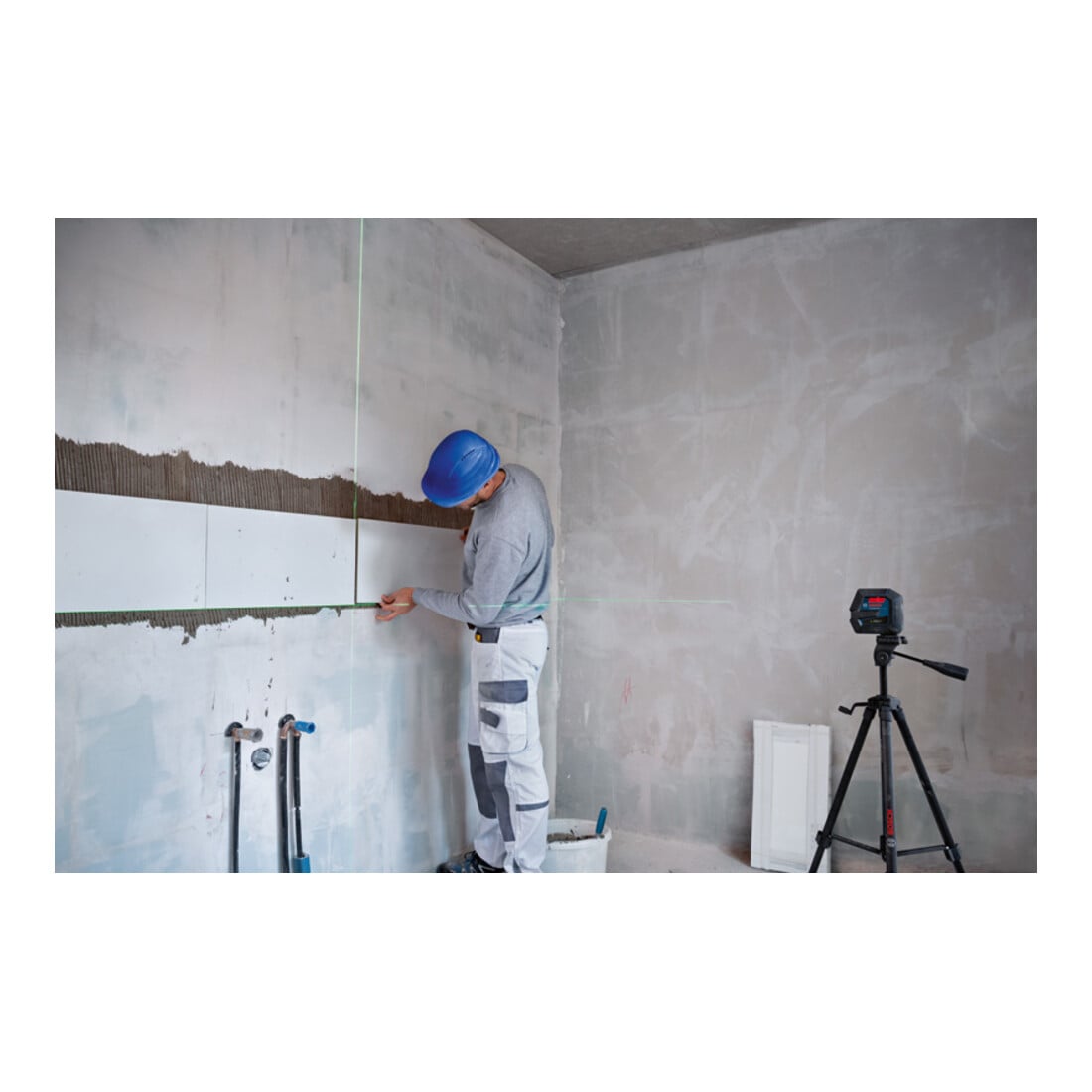 Bosch Kombilaser GCL 2-50 G mit Baustativ
