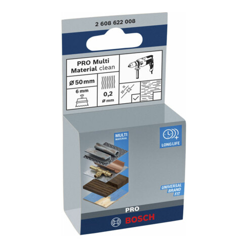 Bosch messing koperen borstel met gegolfde draad