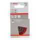 Bosch komborstel nylonhaar met korund 50 mm 1 mm