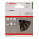 Bosch komborstel roestvrijstaal geknoopte draad 65 mm 0,35 mm 12500 tpm M14