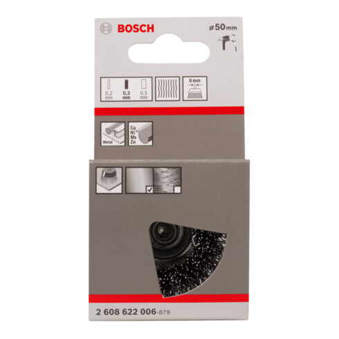 Bosch komborstel, gegolfd draad