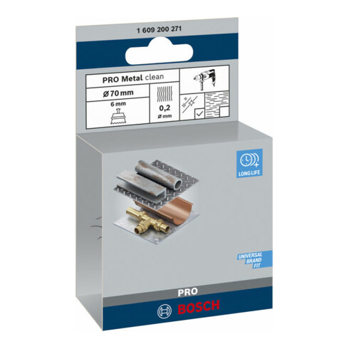 Bosch komborstel, gegolfd draad