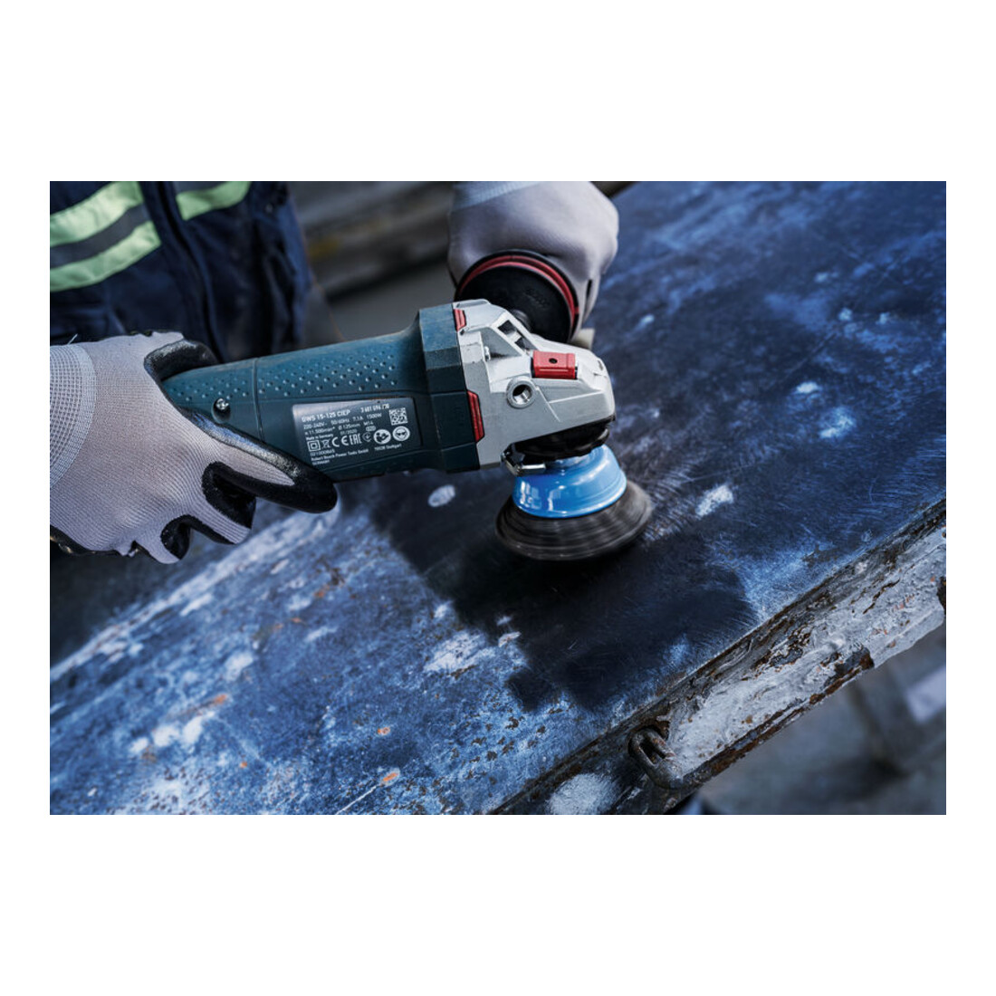 Bosch komborstel staal getordeerd draad 65 mm 0,35 mm 12500 tpm M 14