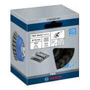 Bosch komborstel staal getordeerd draad 75 mm 0,5 mm 12500 tpm M 10-2