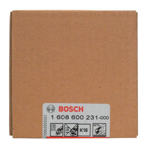 Bosch komschijf voor nat- en haakse slijpmachines conisch-metaal/gietijzer