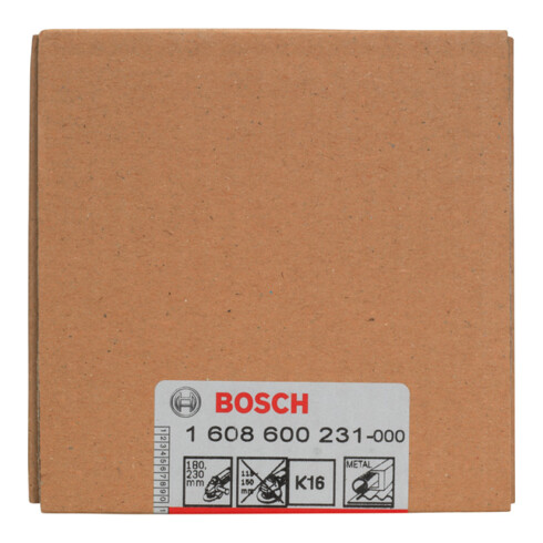 Bosch komschijf voor nat- en haakse slijpmachines conisch-metaal/gietijzer