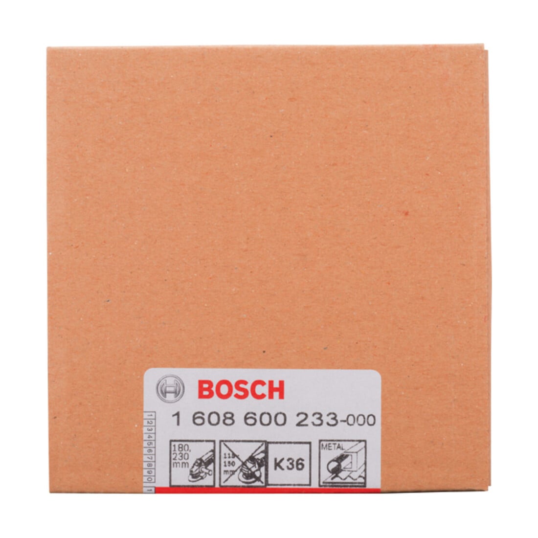 Bosch komschijf voor nat- en haakse slijpmachines conisch-metaal/gietijzer