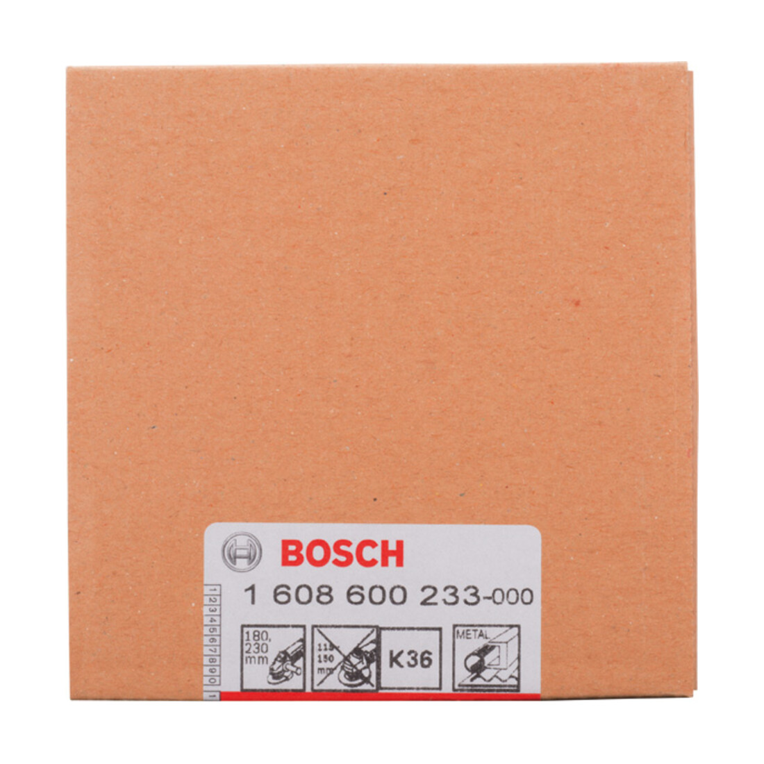 Bosch komschijf voor nat- en haakse slijpmachines conisch-metaal/gietijzer