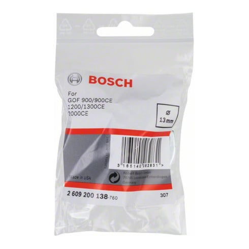 Bosch kopieerhuls voor Bosch bovenfrezen met snelspanner