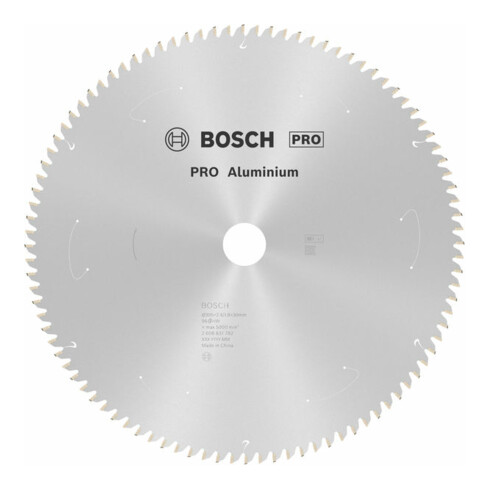 Bosch Kreissägeblatt Aluminium für Akkusägen 305 x 2,4/1,8 x 30 96 Zähne