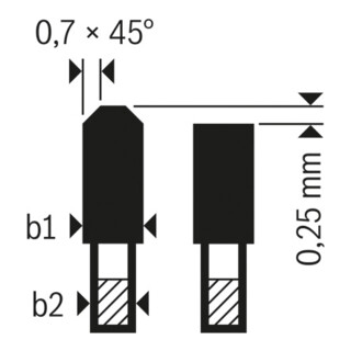 Bosch Kreissägeblatt Best Kunststoff Fein Für horizontale/vertikale Format- und Tischkreissägen 30 mm