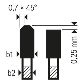 Bosch Kreissägeblatt Best Kunststoff Fein Für horizontale/vertikale Format- und Tischkreissägen 30 mm