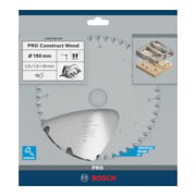 Bosch Kreissägeblatt Construct Wood 190 x 30 x 2,6 mm 12-5