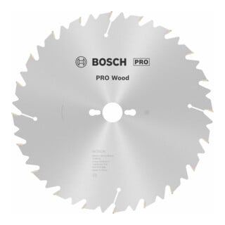 Bosch Kreissägeblatt Standard Holz Für Tischkreissägen 30 mm