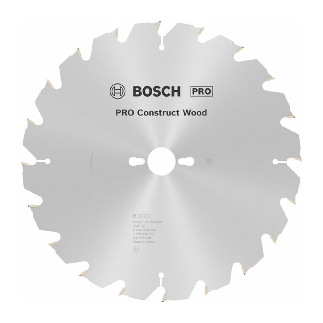 Bosch Kreissägeblatt Construct Wood 300 x 30 x 3,2 mm 20