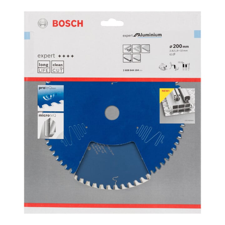 Bosch Kreissägeblatt Expert for Aluminium 200 x 32 x 2,8 mm 60