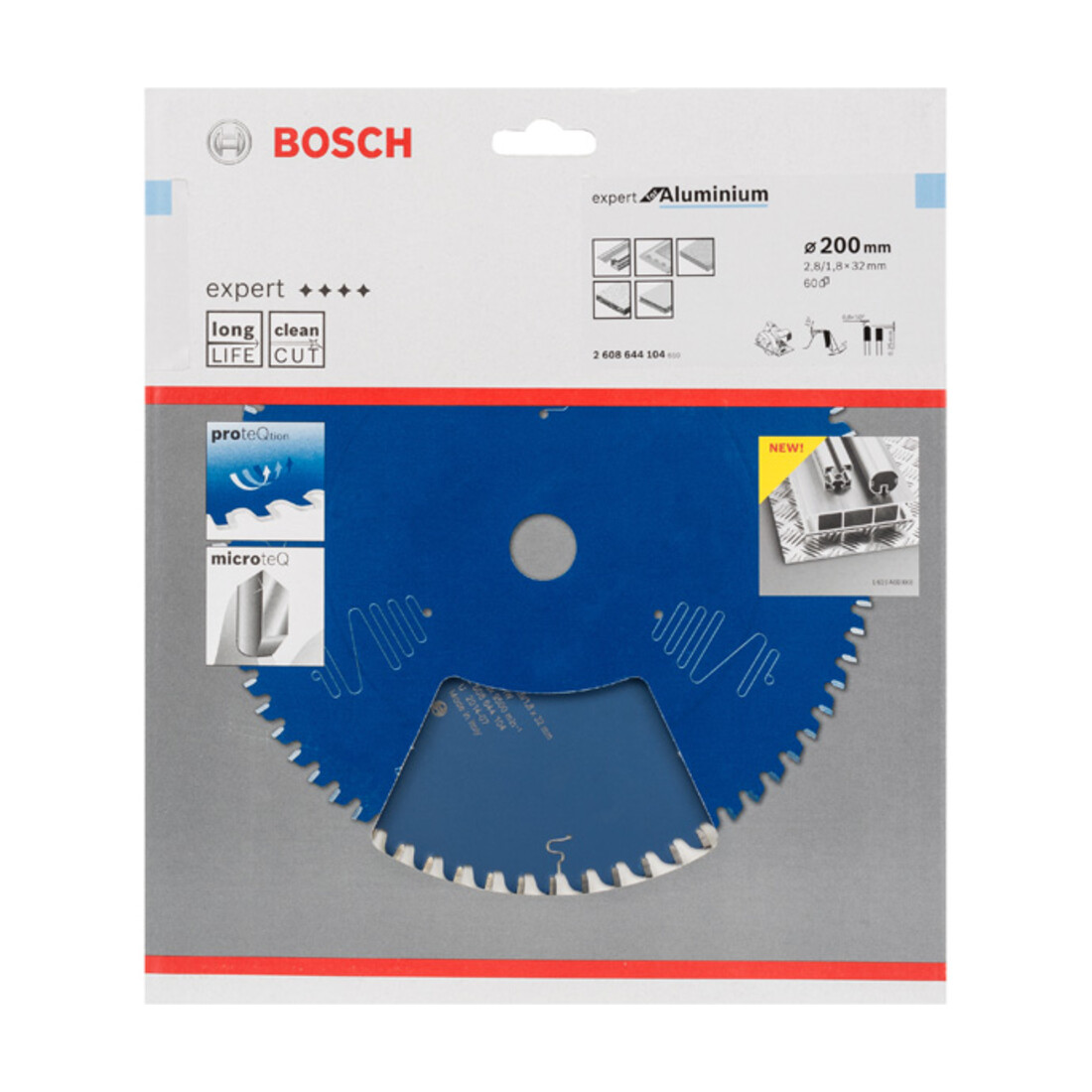 Bosch Kreissägeblatt Expert for Aluminium 200 x 32 x 2,8 mm 60