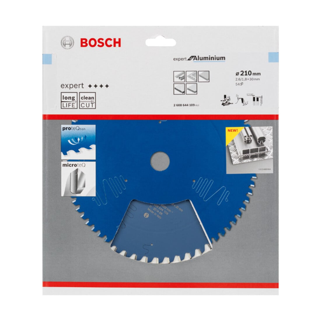 Bosch Kreissägeblatt Expert for Aluminium 210 x 30 x 2,6 mm 54