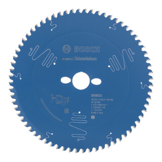 Bosch Kreissägeblatt Expert Aluminium Für Tischkreissägen