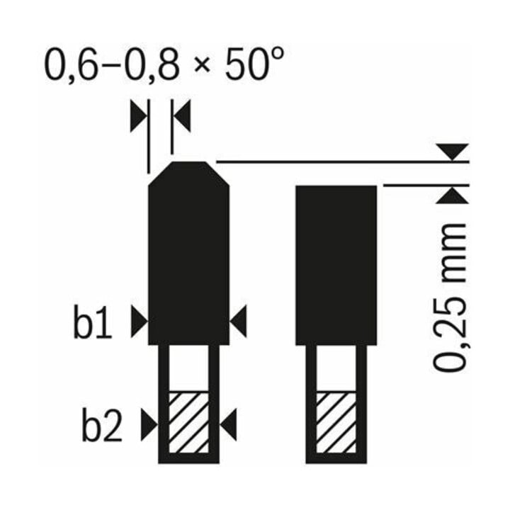 Bosch Kreissägeblatt Expert for Aluminium 305 x 30 x 2,8 mm 96