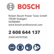 Bosch Kreissägeblatt Expert for Construct Wood 165 x 20 x 2,0 mm 24-5