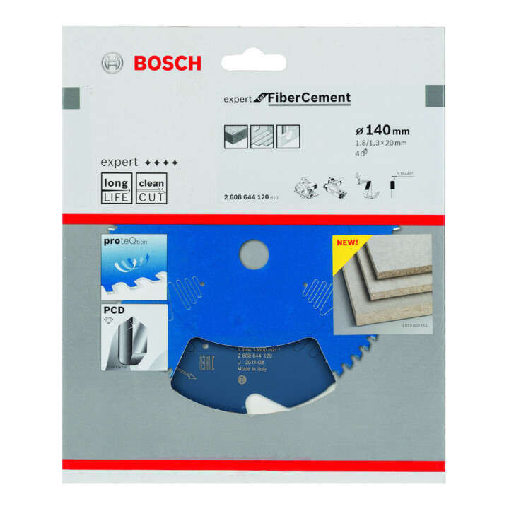 Bosch Kreissägeblatt Expert for Fibre Cement 140 x 20 x 1,8 mm 4